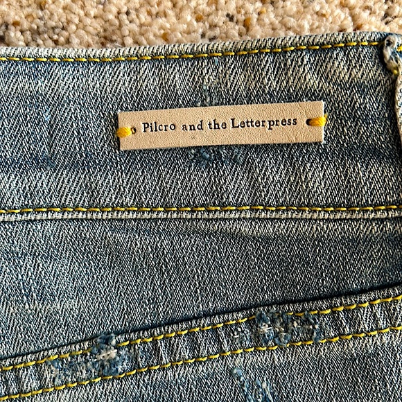 Anthropologie Pilcro and the Letterpress Boho Slim Boyfriend Shorts **Size 27** - Picture 5 of 6